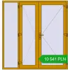 Pricing Entrance doors 2000x2100 mm DOOR KORSA ALU STANDARD 72 RAL 1005 Honey yellow two-sided. Price: 10 541.04 PLN