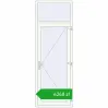 Ustalenie cen Drzwi zewnętrzne 900x2600 mm DOOR ALU STANDARD 72 RAL 9016 Traffic white dwustronny. Cena: 6267,89 zł