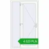 Pricing Entrance doors 1200x2100 mm DOOR KORSA OPTIMUM REHAU BRILLANT RAL 9016 Traffic white two-sided. Price: 4 522.52 PLN