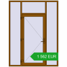 Ustalenie cen Drzwi zewnętrzne 1800x2400 mm DOOR KORSA OPTIMUM REHAU BRILLANT GOLDEN OAK dwustronny. Cena: 1 562.14 EUR