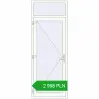 Ustalenie cen Drzwi zewnętrzne 900x2450 mm DOOR KORSA OPTIMUM REHAU BRILLANT RAL 9016 Traffic white dwustronny. Cena: 2998,11 zł