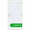 Pricing Entrance doors 970x2002 mm DOOR KORSA OPTIMUM REHAU BRILLANT RAL 9016 Traffic white two-sided. Price: 4 088.54 PLN