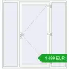Pricing Entrance doors 2000x2100 mm DOOR KORSA OPTIMUM REHAU BRILLANT RAL 9016 Traffic white two-sided. Price: 1 499.31 EUR