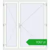 Ustalenie cen Drzwi zewnętrzne 1880x2100 mm DOOR OPTIMUM REHAU BRILLANT RAL 9016 Traffic white dwustronny. Cena: 7057,11 zł