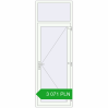 Ustalenie cen Drzwi zewnętrzne 900x2600 mm DOOR KORSA OPTIMUM REHAU BRILLANT RAL 9016 Traffic white dwustronny. Cena: 3 070.94 PLN