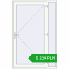 Pricing Entrance doors 1400x2100 mm DOOR KORSA ALU STANDARD 72 RAL 9016 Traffic white two-sided. Price: 5 229.42 PLN