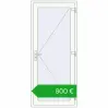 Ustalenie cen Drzwi zewnętrzne 900x2100 mm DOOR OPTIMUM REHAU BRILLANT RAL 9016 Traffic white dwustronny. Cena: 799,89 €