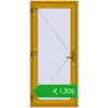 Ustalenie cen Drzwi zewnętrzne 900x2010 mm DOOR ALU STANDARD 72 RAL 1005 Honey yellow dwustronny. Cena: 1305,65 €