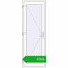 Pricing Entrance doors 770x2180 mm DOOR KORSA OPTIMUM REHAU BRILLANT RAL 9016 Traffic white two-sided. Price: 1290,19 €