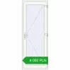 Pricing Entrance doors 830x2200 mm DOOR KORSA OPTIMUM REHAU BRILLANT RAL 9016 Traffic white two-sided. Price: 4 092.39 PLN