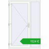 Ustalenie cen Drzwi zewnętrzne 1400x2100 mm DOOR KORSA ENERGY-SAVING REHAU SYNEGO RAL 9016 Traffic white dwustronny. Cena: 1523,64 €