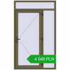 Pricing Entrance doors 1400x2300 mm DOOR KORSA OPTIMUM REHAU BRILLANT QUARTZ_GREY two-sided. Price: 4 049.16 PLN