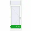 Ustalenie cen Drzwi zewnętrzne 900x2370 mm DOOR KORSA OPTIMUM REHAU BRILLANT RAL 9016 Traffic white dwustronny. Cena: 853,58 €