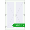 Pricing Entrance doors 1400x2100 mm DOOR KORSA ALU STANDARD 72 RAL 9016 Traffic white two-sided. Price: 6217,53 zł
