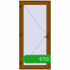 Ustalenie cen Drzwi zewnętrzne 1000x2200 mm DOOR OPTIMUM REHAU BRILLANT GOLDEN OAK dwustronny. Cena: 723,36 €