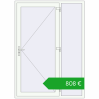 Ustalenie cen Drzwi zewnętrzne 1500x2100 mm DOOR KORSA OPTIMUM REHAU BRILLANT RAL 9016 Traffic white dwustronny. Cena: 807,83 €
