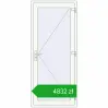 Pricing Entrance doors 900x2100 mm DOOR ENERGY-SAVING REHAU SYNEGO RAL 9016 Traffic white two-sided. Price: 4832,41 zł