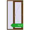 Ustalenie cen Drzwi zewnętrzne 1200x2180 mm DOOR KORSA OPTIMUM REHAU BRILLANT WALNUT dwustronny. Cena: 962,00 €