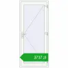 Pricing Entrance doors 900x2100 mm DOOR OPTIMUM REHAU BRILLANT RAL 9016 Traffic white two-sided. Price: 3737,28 zł