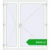 Pricing Entrance doors 1880x2100 mm DOOR KORSA OPTIMUM REHAU BRILLANT RAL 9016 Traffic white two-sided. Price: 5443,69 zł