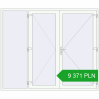 Pricing Entrance doors 2500x2100 mm DOOR KORSA OPTIMUM REHAU BRILLANT RAL 9016 Traffic white two-sided. Price: 9 371.35 PLN