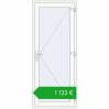 Pricing Entrance doors 900x2200 mm DOOR KORSA OPTIMUM REHAU BRILLANT RAL 9016 Traffic white two-sided. Price: 1123,01 €