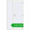 Pricing Entrance doors 1300x2300 mm DOOR KORSA ALU STANDARD 72 RAL 9016 Traffic white two-sided. Price: 5 021.22 PLN