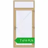 Pricing Entrance doors 1130x2520 mm DOOR KORSA ALU STANDARD 72 RAL 1001 Beige two-sided. Price: 7 414.43 PLN