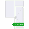Pricing Entrance doors 1775x2612 mm DOOR KORSA ENERGY-SAVING REHAU SYNEGO RAL 9016 Traffic white two-sided. Price: 7 443.51 PLN
