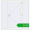 Ustalenie cen Drzwi zewnętrzne 2000x2100 mm DOOR OPTIMUM REHAU BRILLANT RAL 9016 Traffic white dwustronny. Cena: 1153,75 €