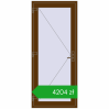 Pricing Entrance doors 900x2100 mm DOOR OPTIMUM REHAU BRILLANT WALNUT two-sided. Price: 4204,24 zł
