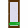 Pricing Entrance doors 900x2200 mm DOOR OPTIMUM REHAU BRILLANT WALNUT two-sided. Price: 941,48 €