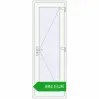 Pricing Entrance doors 705x2060 mm DOOR KORSA OPTIMUM REHAU BRILLANT RAL 9016 Traffic white two-sided. Price: 894.14 EUR