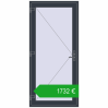 Ustalenie cen Drzwi zewnętrzne 1000x2150 mm DOOR ENERGY-SAVING REHAU SYNEGO ANTHRACITE_GREY_STRUKTURAL dwustronny. Cena: 1732,32 €