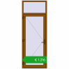 Ustalenie cen Drzwi zewnętrzne 950x2600 mm DOOR KORSA OPTIMUM REHAU BRILLANT GOLDEN OAK dwustronny. Cena: 1215,65 €
