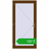 Ustalenie cen Drzwi zewnętrzne 1100x2200 mm DOOR KORSA ENERGY-SAVING REHAU SYNEGO WALNUT dwustronny. Cena: 1387,49 €
