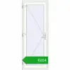 Pricing Entrance doors 800x2100 mm DOOR OPTIMUM REHAU BRILLANT RAL 9016 Traffic white two-sided. Price: 654,35 €