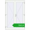 Pricing Entrance doors 1400x2100 mm DOOR ALU STANDARD 72 RAL 9016 Traffic white two-sided. Price: 7843,30 zł