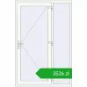 Pricing Entrance doors 1400x2100 mm DOOR OPTIMUM REHAU BRILLANT RAL 9016 Traffic white two-sided. Price: 3525,60 zł