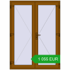 Pricing Entrance doors 1500x2050 mm DOOR KORSA OPTIMUM REHAU BRILLANT GOLDEN OAK two-sided. Price: 1 055 EUR