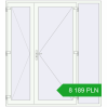 Ustalenie cen Drzwi zewnętrzne 2100x2300 mm DOOR KORSA ENERGY-SAVING REHAU SYNEGO RAL 9016 Traffic white dwustronny. Cena: 8 189.21 PLN