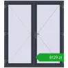 Ustalenie cen Drzwi zewnętrzne 1880x2100 mm DOOR OPTIMUM REHAU BRILLANT ANTHRACITE_GREY_STRUKTURAL dwustronny. Cena: 8128,85 zł