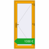 Ustalenie cen Drzwi zewnętrzne 900x2100 mm DOOR ALU STANDARD 72 RAL 1003 Signal yellow dwustronny. Cena: 1087,79 €