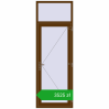 Ustalenie cen Drzwi zewnętrzne 900x2600 mm DOOR KORSA OPTIMUM REHAU BRILLANT WALNUT dwustronny. Cena: 3524,88 zł