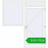 Pricing Entrance doors 2200x2400 mm DOOR KORSA ALU STANDARD 72 RAL 9016 Traffic white two-sided. Price: 9 011.32 PLN