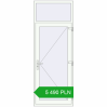 Pricing Entrance doors 880x2320 mm DOOR KORSA OPTIMUM REHAU BRILLANT RAL 9016 Traffic white two-sided. Price: 5 490.32 PLN