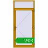 Ustalenie cen Drzwi zewnętrzne 1130x2520 mm DOOR ALU STANDARD 72 RAL 1005 Honey yellow dwustronny. Cena: 1922,74 €