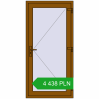 Ustalenie cen Drzwi zewnętrzne 900x1850 mm DOOR KORSA OPTIMUM REHAU BRILLANT GOLDEN OAK dwustronny. Cena: 4 438.25 PLN