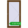 Pricing Entrance doors 1100x2200 mm DOOR KORSA ENERGY-SAVING REHAU SYNEGO WALNUT two-sided. Price: 8 326.6 PLN