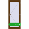 Ustalenie cen Drzwi zewnętrzne 900x2100 mm DOOR KORSA OPTIMUM REHAU BRILLANT WALNUT dwustronny. Cena: 3270,69 zł